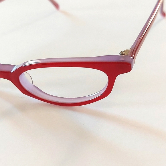 NWOT Cat Eye Anne et Valentin Lunettes Made In France Eyeglasses - Picture 3 of 8